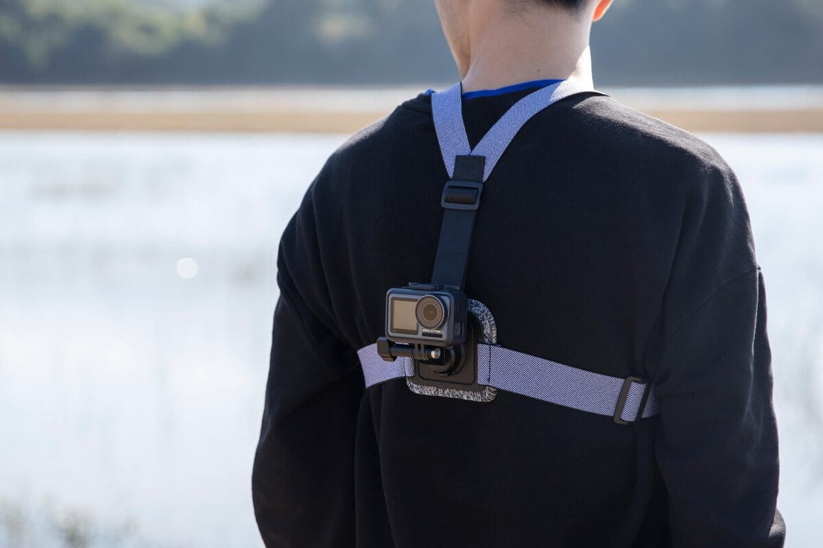 Opaska mocowanie na klatkę piersiową TELESIN kamery sportowe / DJI Osmo Action — zdjęcie 2