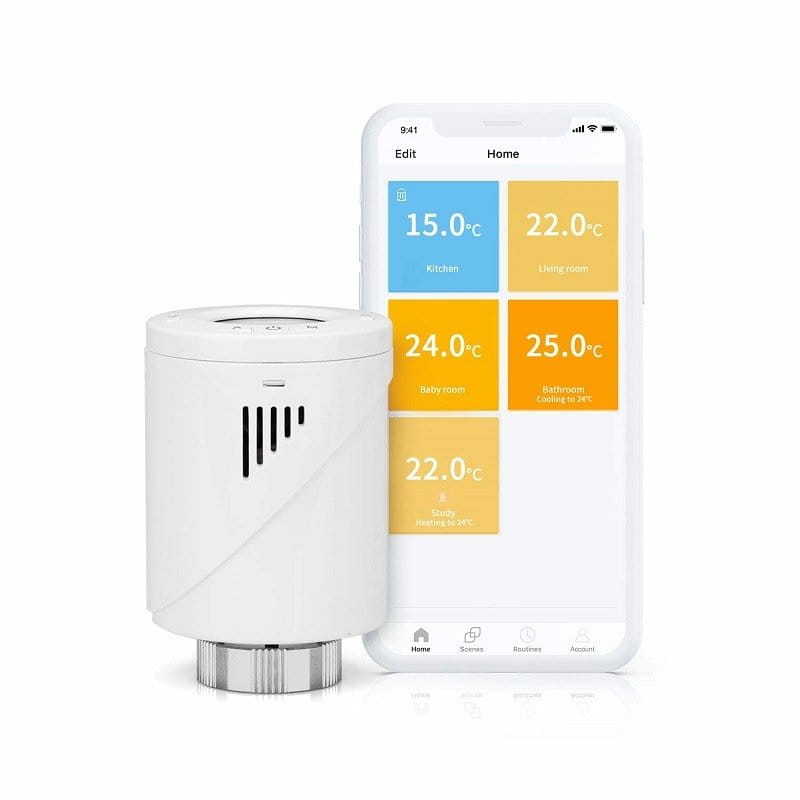 Meross MTS100 (dodatkowa) Inteligentna głowica termostatyczna WiFi — zdjęcie 1