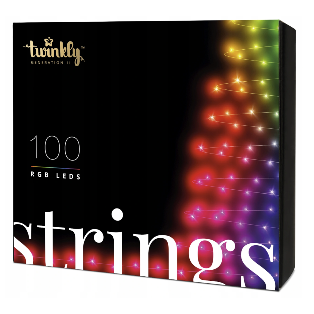 Smart lampki choinkowe Twinkly Strings 100 LED RGB Gen 2 — zdjęcie 2
