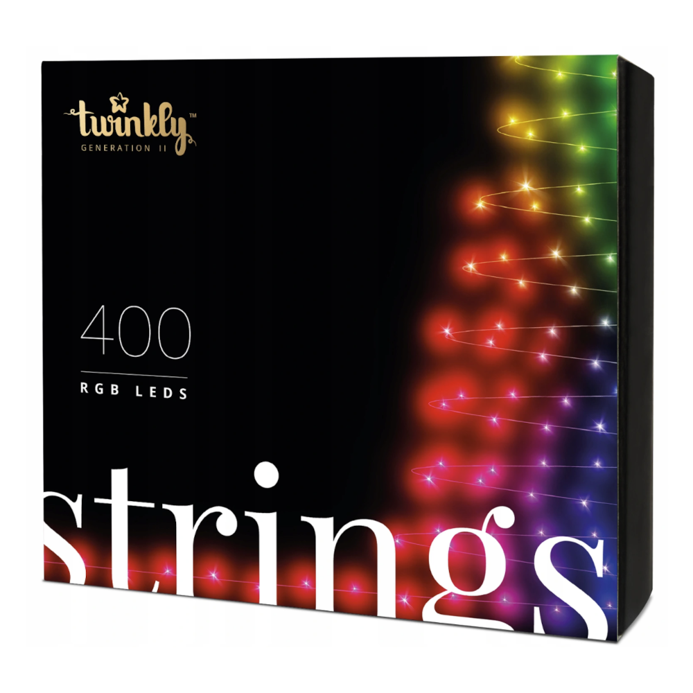 Smart lampki choinkowe Twinkly Strings  400 LED RGB Gen 2 — zdjęcie 2