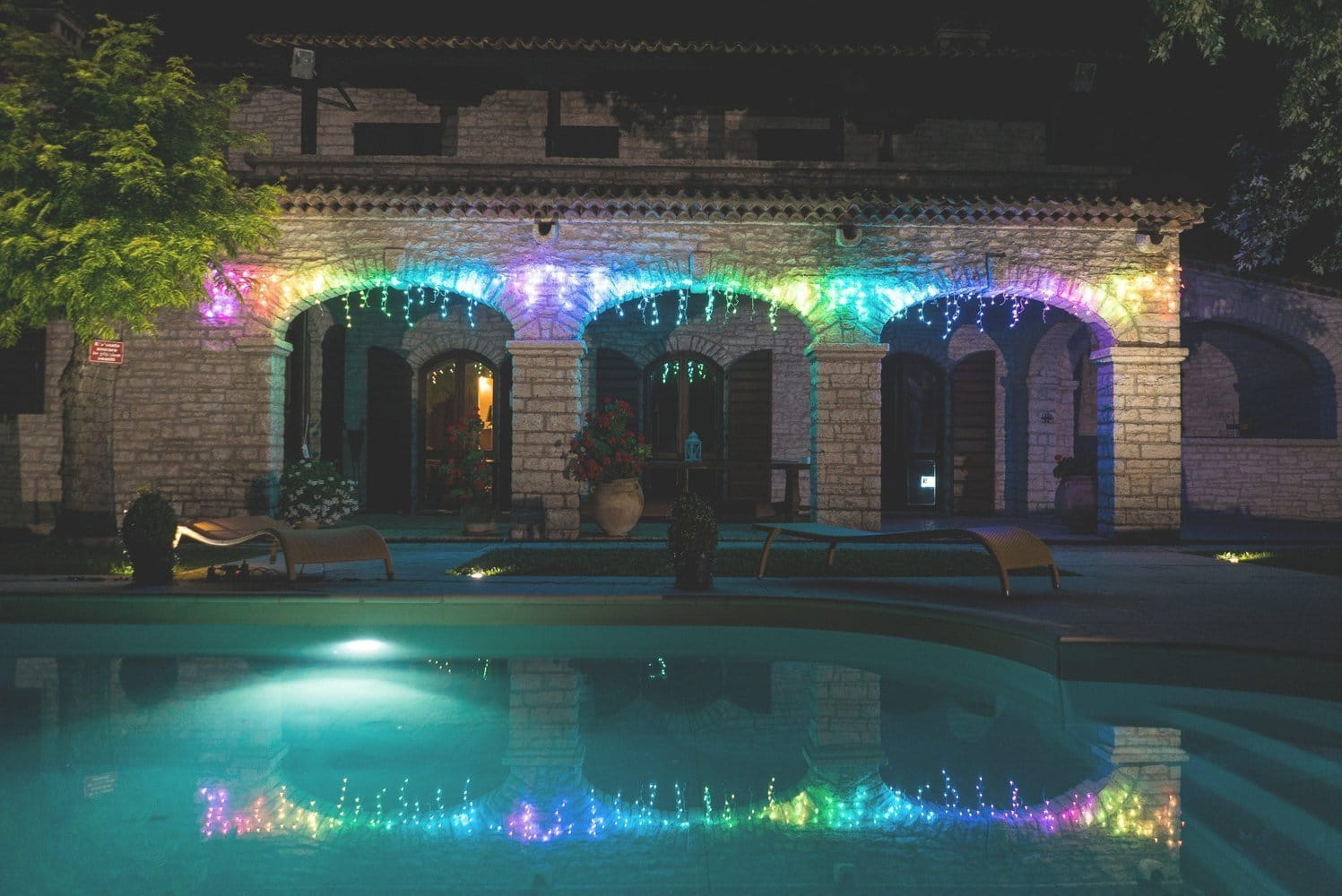 Smart sople świetlne LED Twinkly Icycle 190 LED RGB Gen 2 — zdjęcie 1