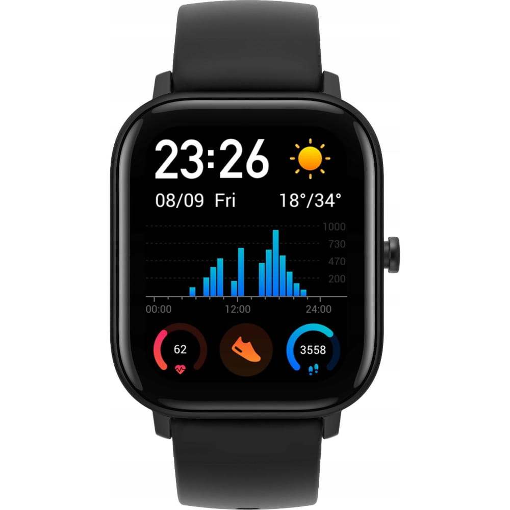 Amazfit GTS czarny — zdjęcie 1