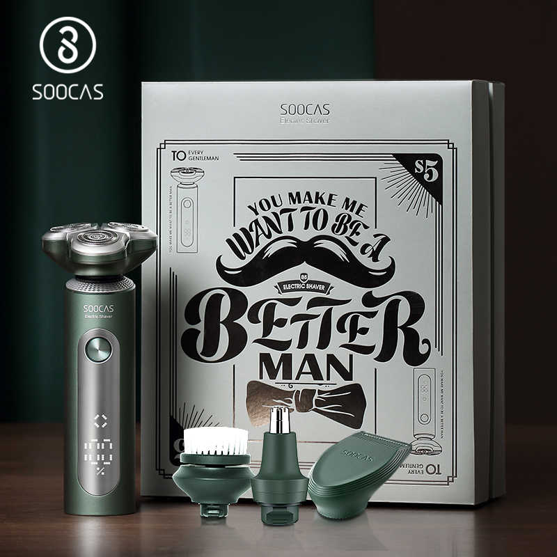 Soocas S5 z zestawem barbera — zdjęcie 2