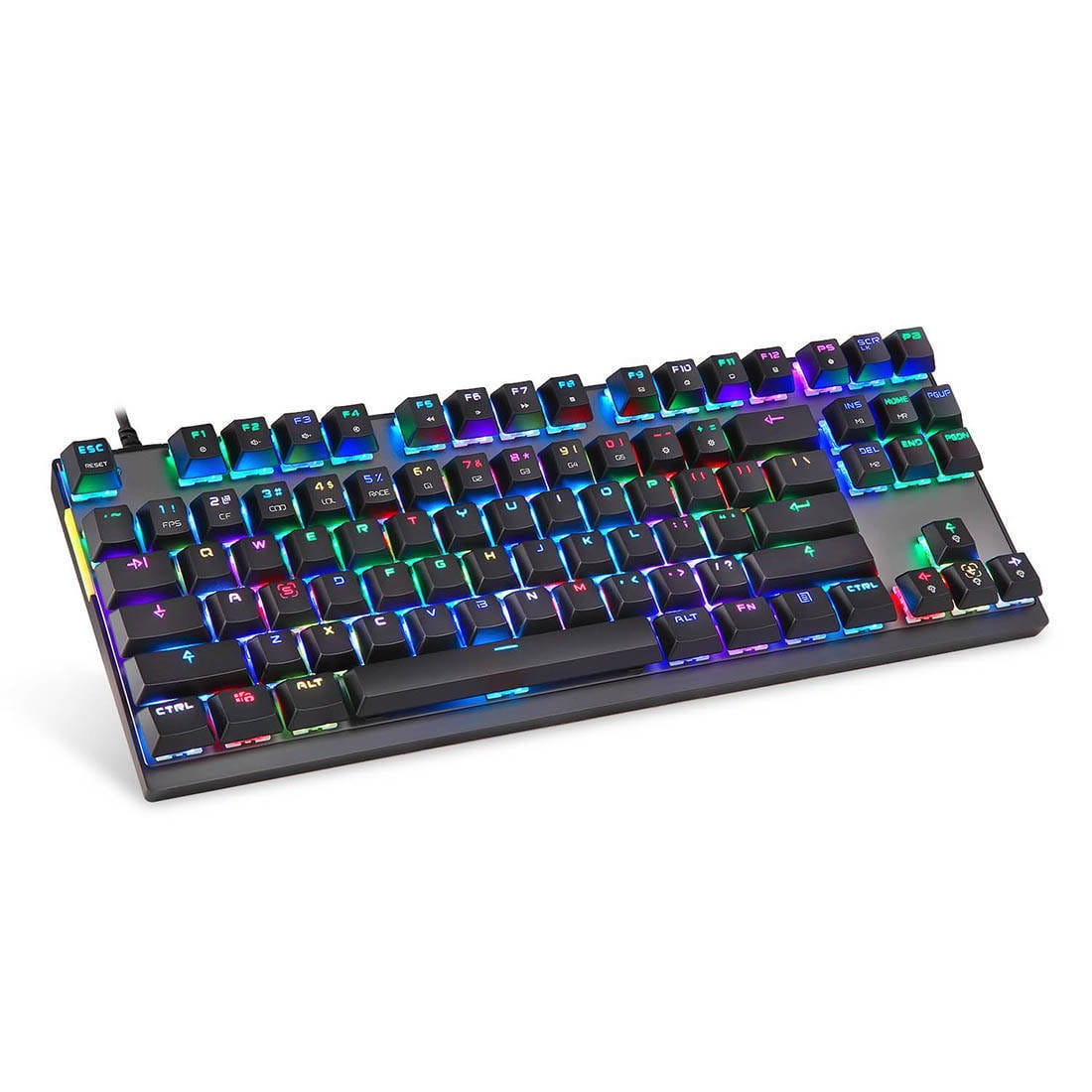 Motospeed K82 red switch czarna — zdjęcie 2