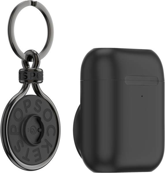 Popsockets etui do airpods z brelokiem Black — zdjęcie 1