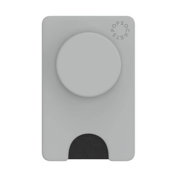 Popsockets uchwyt typu "wallet+" Tech Grey — zdjęcie 1