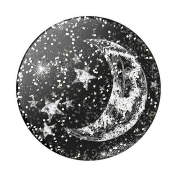 Popsockets uchwyt Glitter Moon Shadow premium — zdjęcie 1