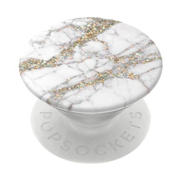 Popsockets uchwyt Gold Sparkle Marble standard — zdjęcie 2