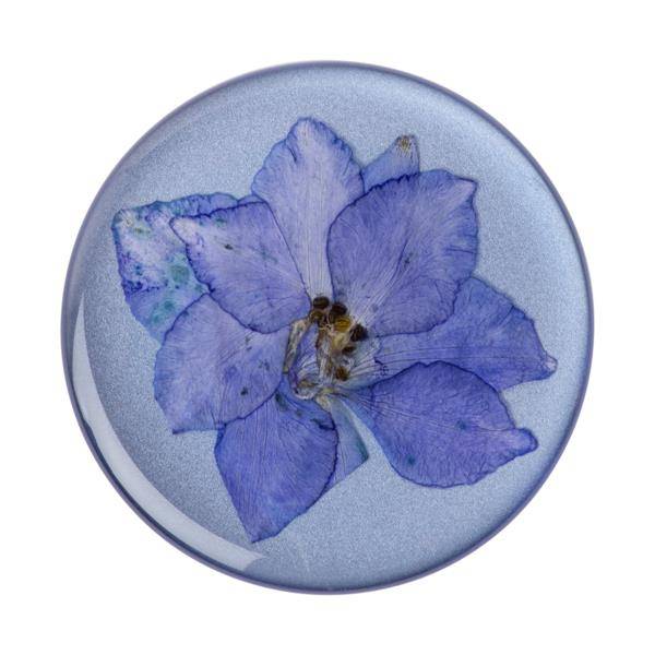 Popsockets uchwyt Pressed Flower Larkspur Purple — zdjęcie 1