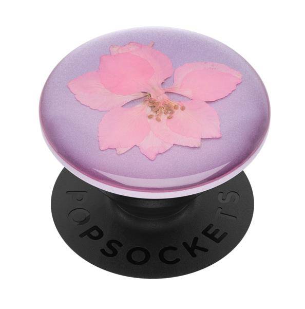 Popsockets uchwyt Pressed Flower Delphinium Pink — zdjęcie 2