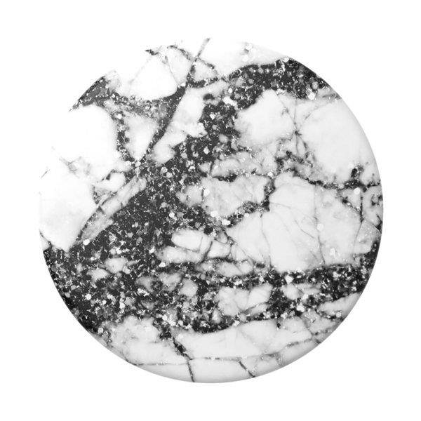Popsockets uchwyt Black Sparkle Marble standard — zdjęcie 1