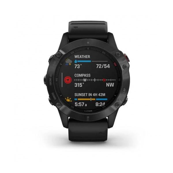 Garmin Fenix 6 Pro czarny — zdjęcie 1