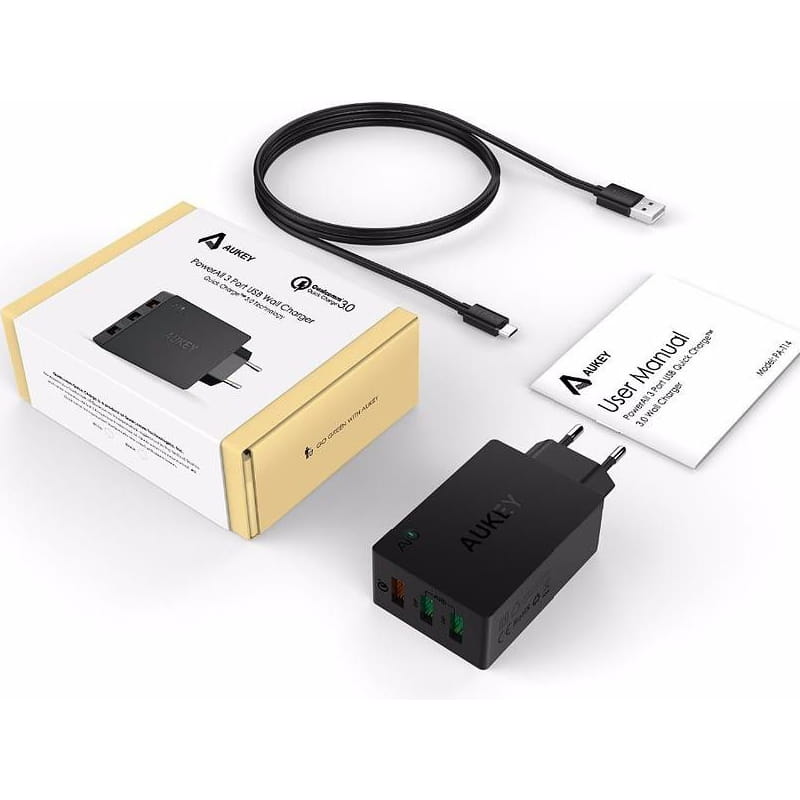 Aukey 3xUSB Quick Charge 3.0 7.8A 42W PA-T14 — zdjęcie 1