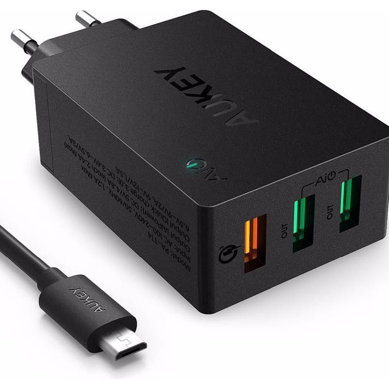 Aukey 3xUSB Quick Charge 3.0 7.8A 42W PA-T14 — zdjęcie 2