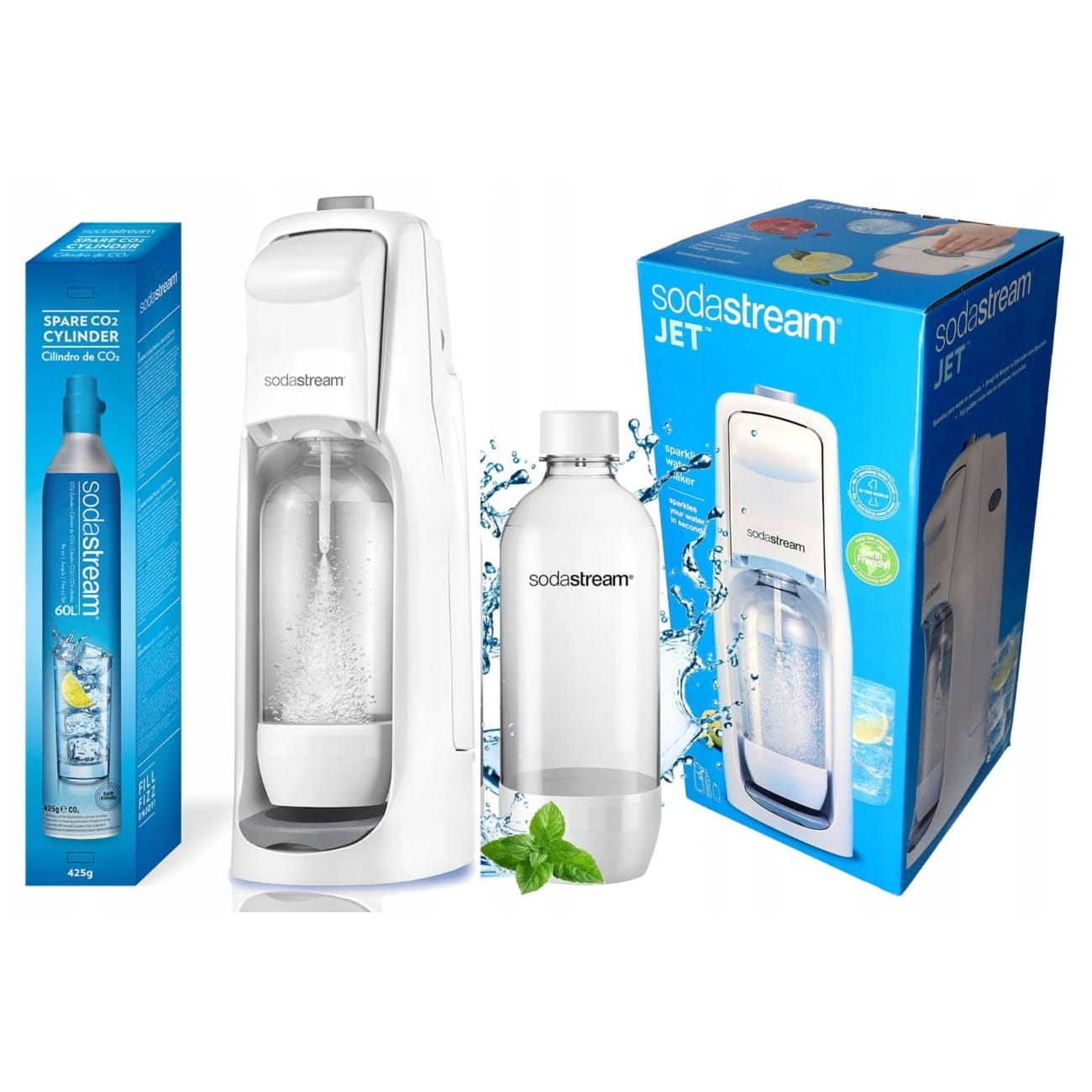 SodaStream Jet biały — zdjęcie 1