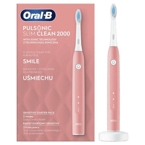 ORAL-B Pulsonic Slim Clean 2000 różowy — zdjęcie 1