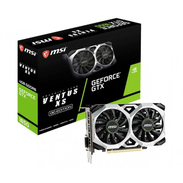 MSI GeForce GTX 1650 D6 VENTUS XS OC V2 4GB GDDR6 — zdjęcie 1