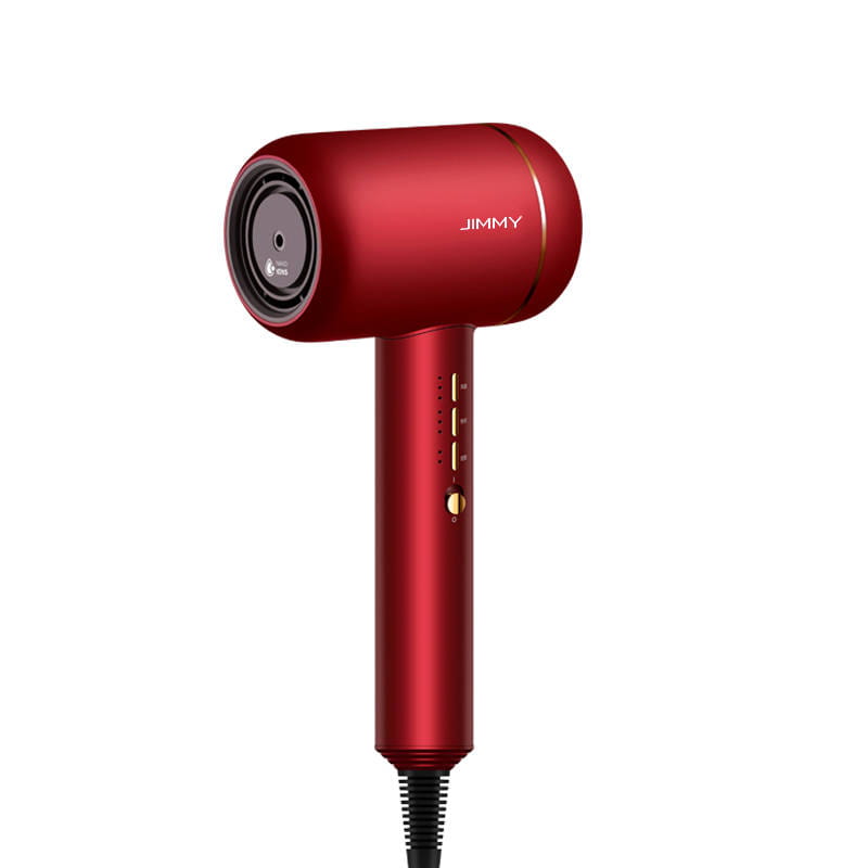 JIMMY Nano Ultrasonic Hair Dryer F6 czerwony — zdjęcie 1