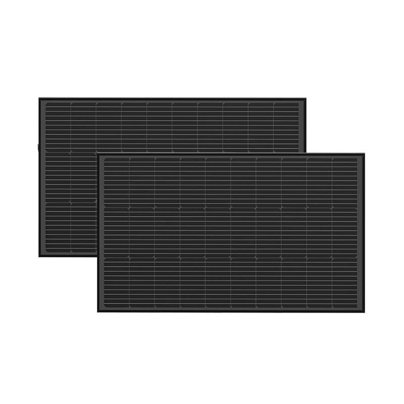 Pakiet 2x Panel fotowoltaiczny EcoFlow 400W (sztywna konstrukcja) — zdjęcie 1