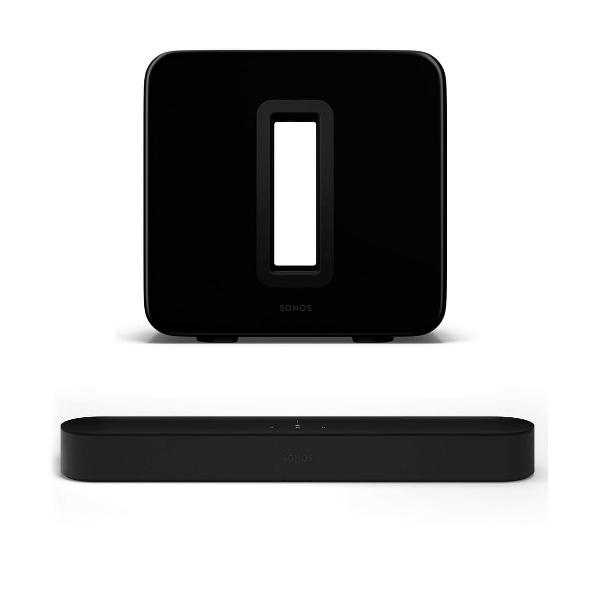 Sonos Beam Gen2 czarny + Sonos SUB Gen3 czarny — zdjęcie 1