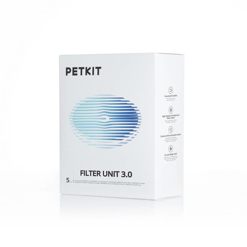 Filtry wymienne do fontanny PetKit Eversweet 5szt — zdjęcie 2
