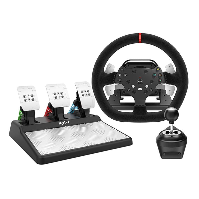 Kierownica do gier PXN-V10 (PC / PS3 / PS4 / XBOX ONE / XBOX SERIES S&X / SWITCH) — zdjęcie 1