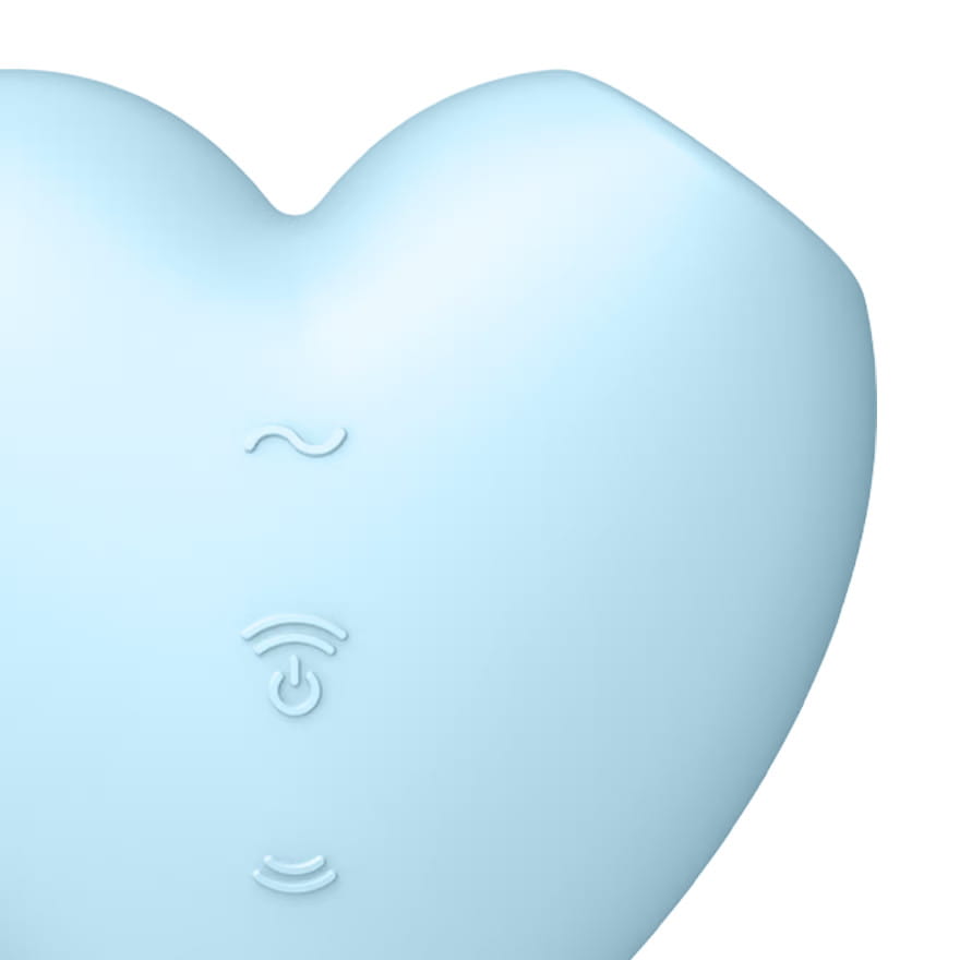 Satisfyer Cutie Heart niebieski — zdjęcie 2
