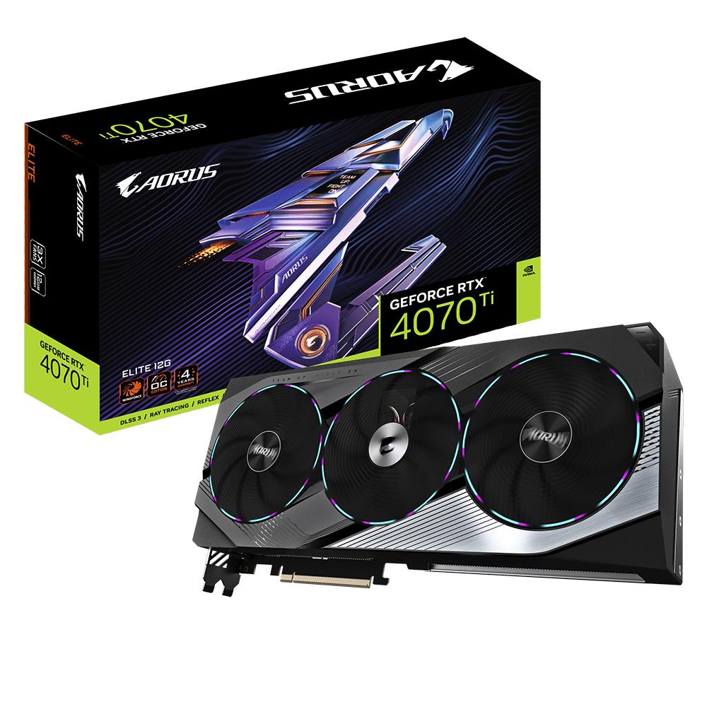 Gigabyte GeForce RTX 4070 Ti AORUS ELITE 12GB GDDR6X — zdjęcie 1