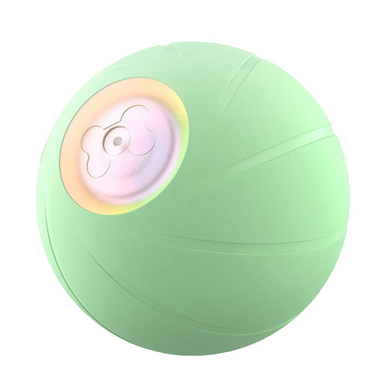 Interaktywna piłka dla zwierząt Cheerble Ball PE zielona — zdjęcie 1