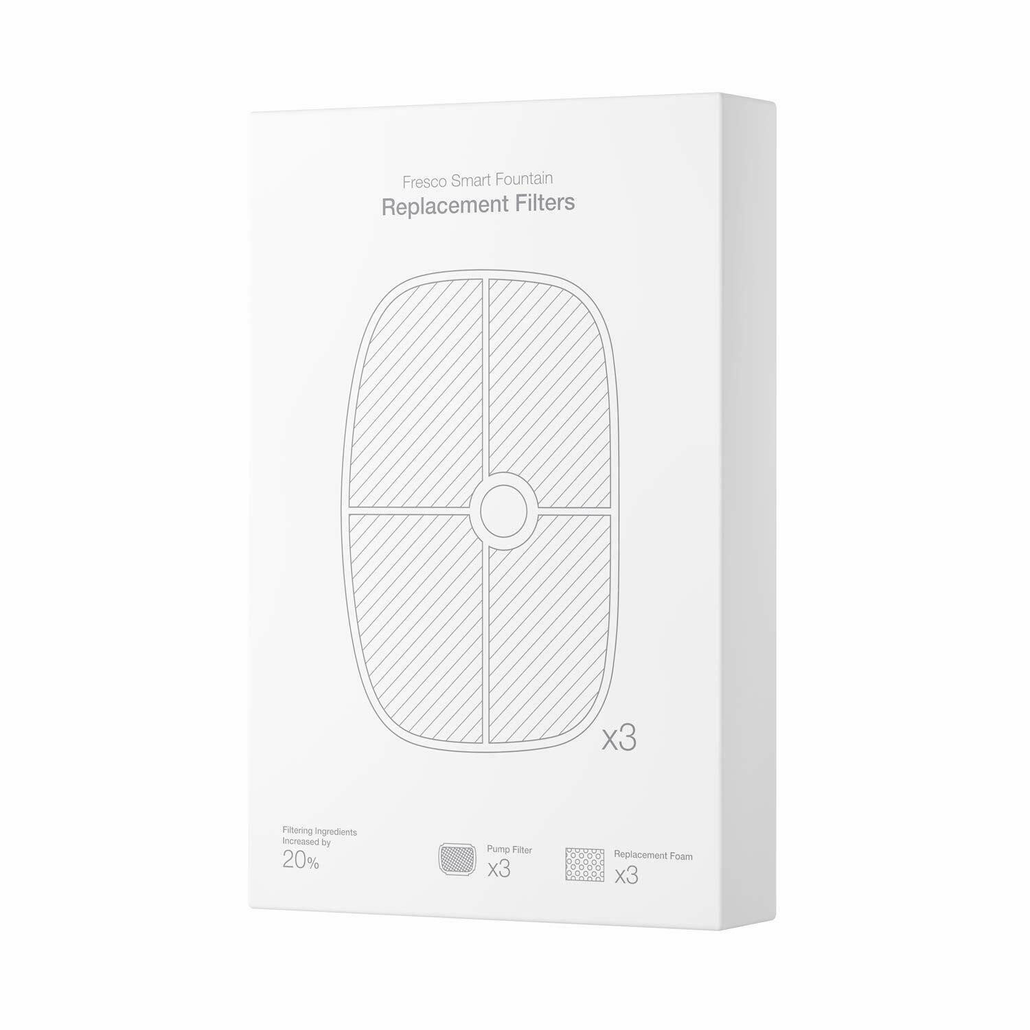 Filtry wymienne do Petoneer Smart Pet Fountain (3 sztutki) — zdjęcie 2