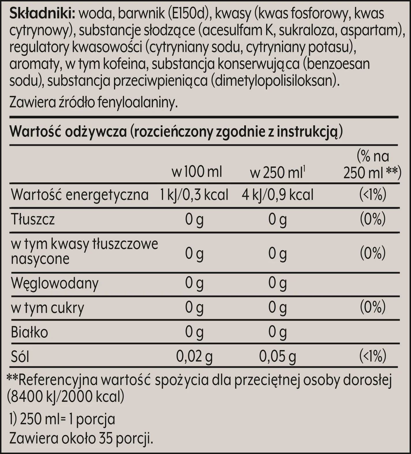 koncentrat SodaStream Pepsi MAX 440 ml — zdjęcie 2