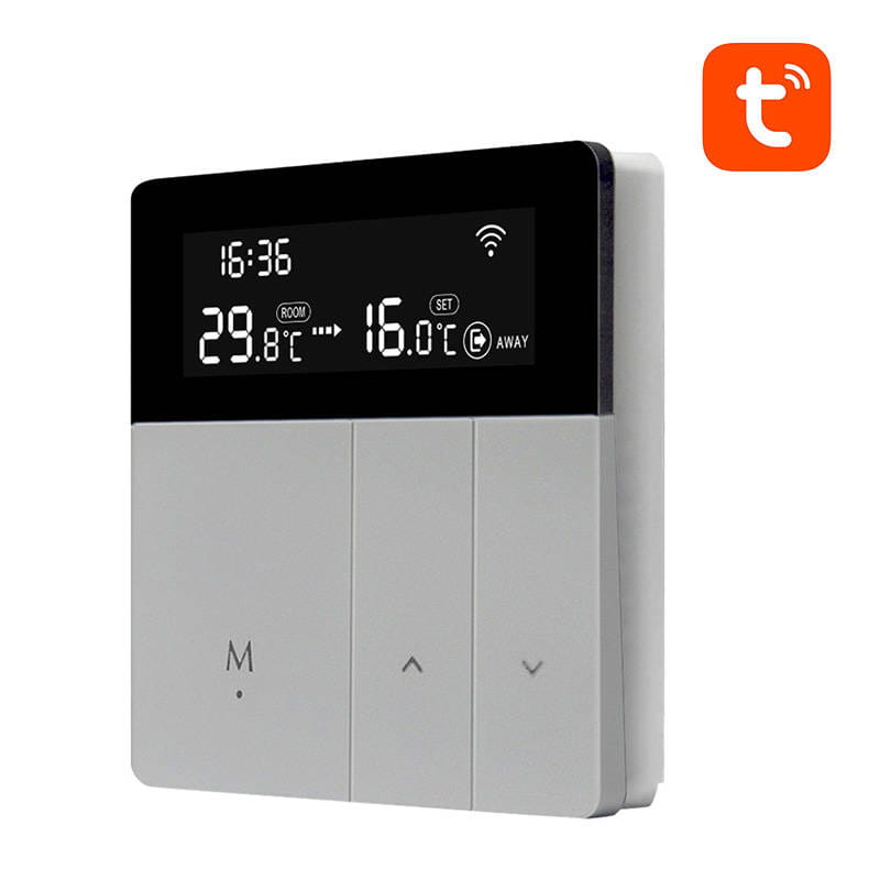 Inteligentny termostat boilera CWU Avatto WT50 3A Wi-Fi TUYA — zdjęcie 2