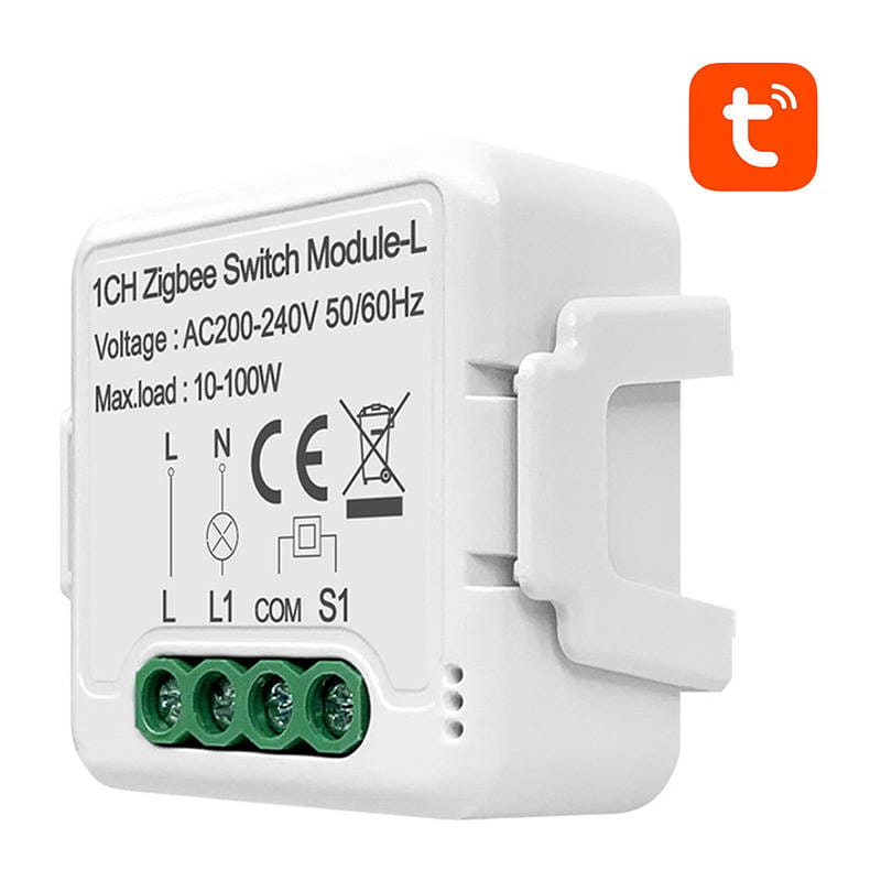 Inteligentny przełącznik dopuszkowy ZigBee Avatto N-LZWSM01-1 bez neutralnego TUYA — zdjęcie 2