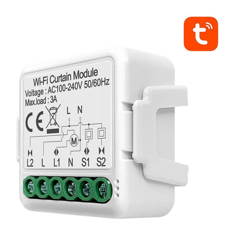 Inteligentny sterownik rolet WiFi Avatto N-CSM01-1 TUYA — zdjęcie 2