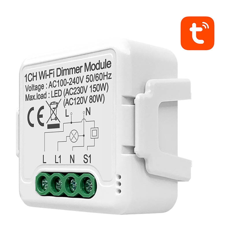 Inteligentny ściemniacz światła WiFi Avatto N-DMS01-1 TUYA — zdjęcie 2