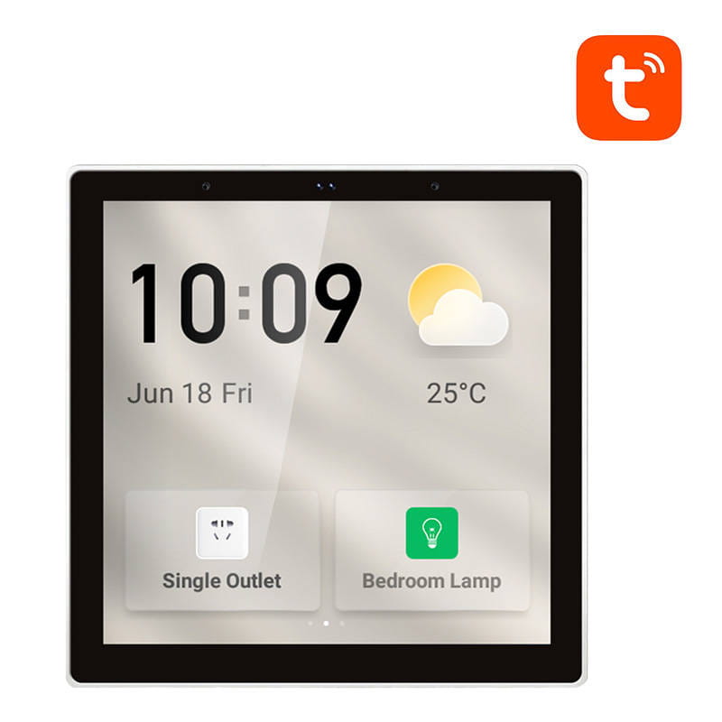 Inteligentny panel sterowania Avatto T6E ZigBee przełącznik ścienny TUYA — zdjęcie 1