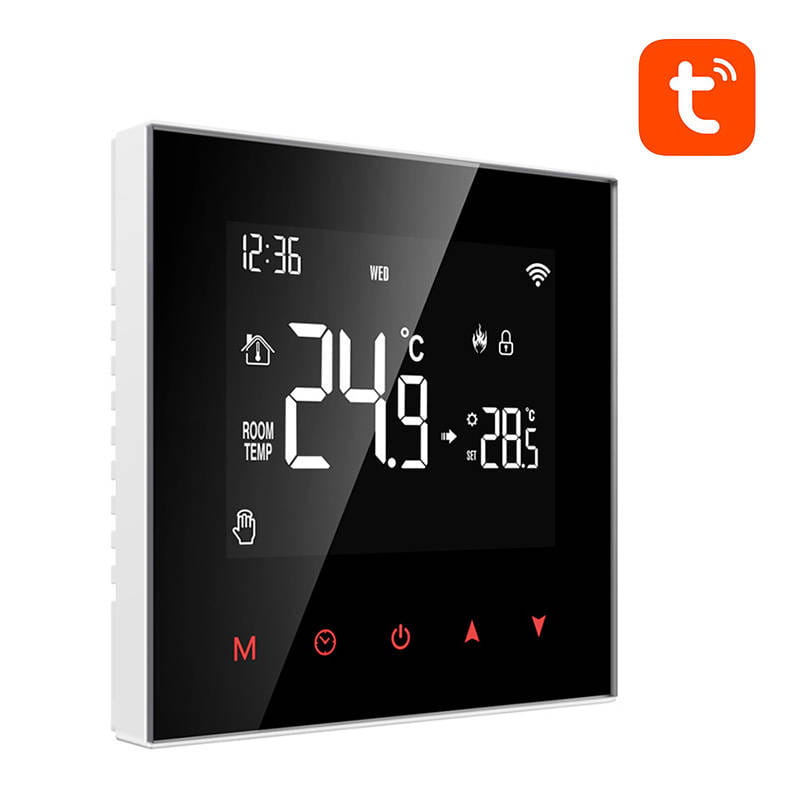 Inteligentny termostat boilera CWU Avatto WT100 3A Wi-Fi TUYA — zdjęcie 2