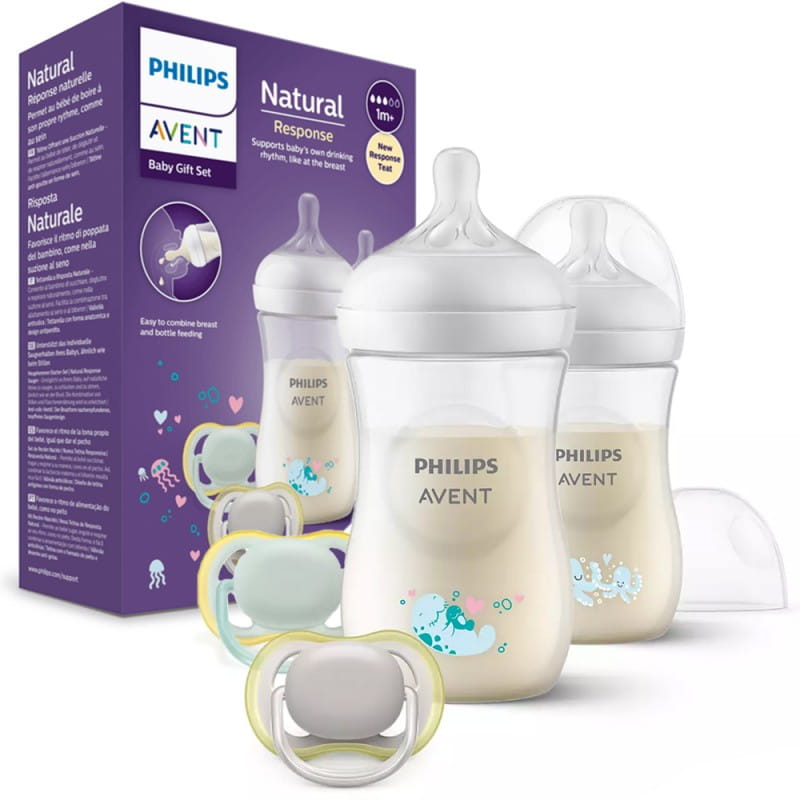 Zestaw butelek dla dzieci Philips Avent Natural Response SCD837/11 — zdjęcie 1