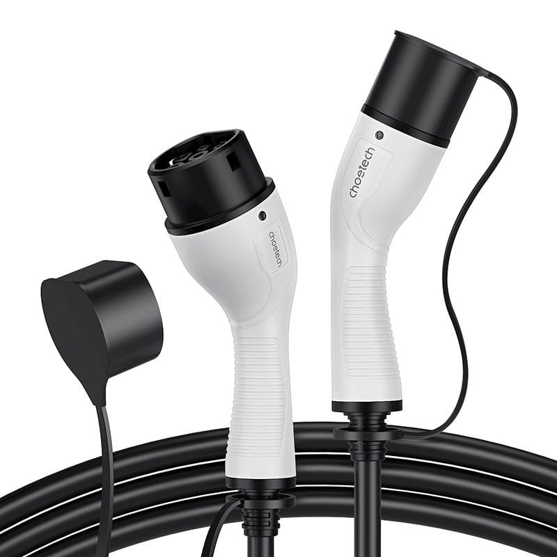Kabel ładowarki do samochodu elektrycznego Choetech ACG12 7 kW biała — zdjęcie 1