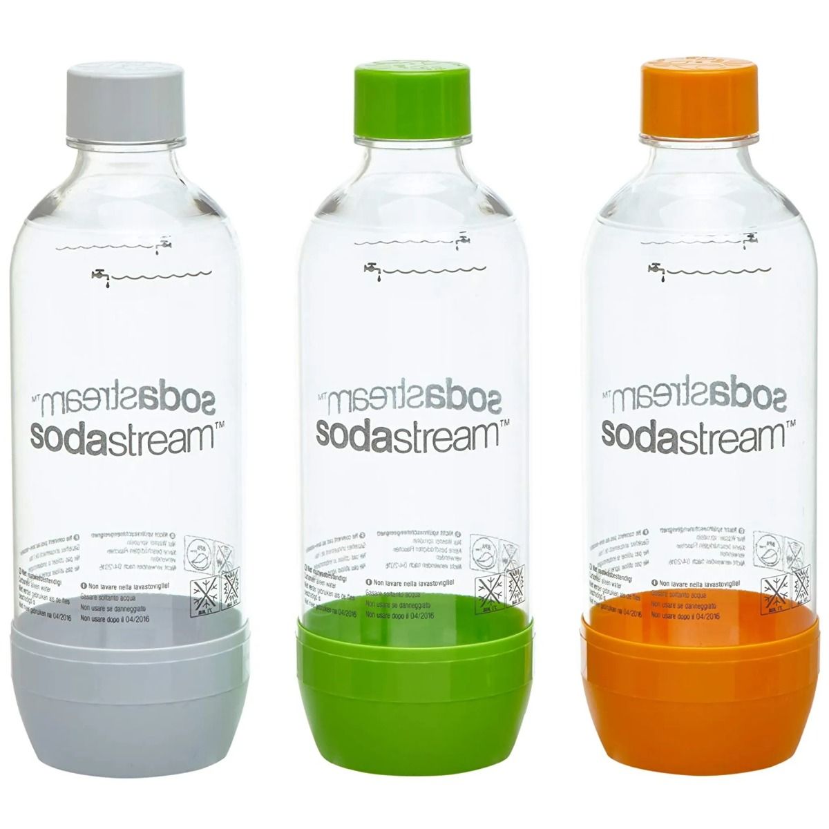 Butelki 3x do saturatora SodaStream 1 litr — zdjęcie 1
