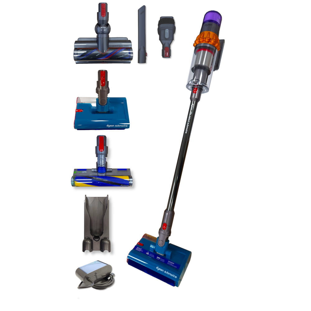 Dyson V15s Detect Submarine Nikiel/Żółty EU — zdjęcie 1