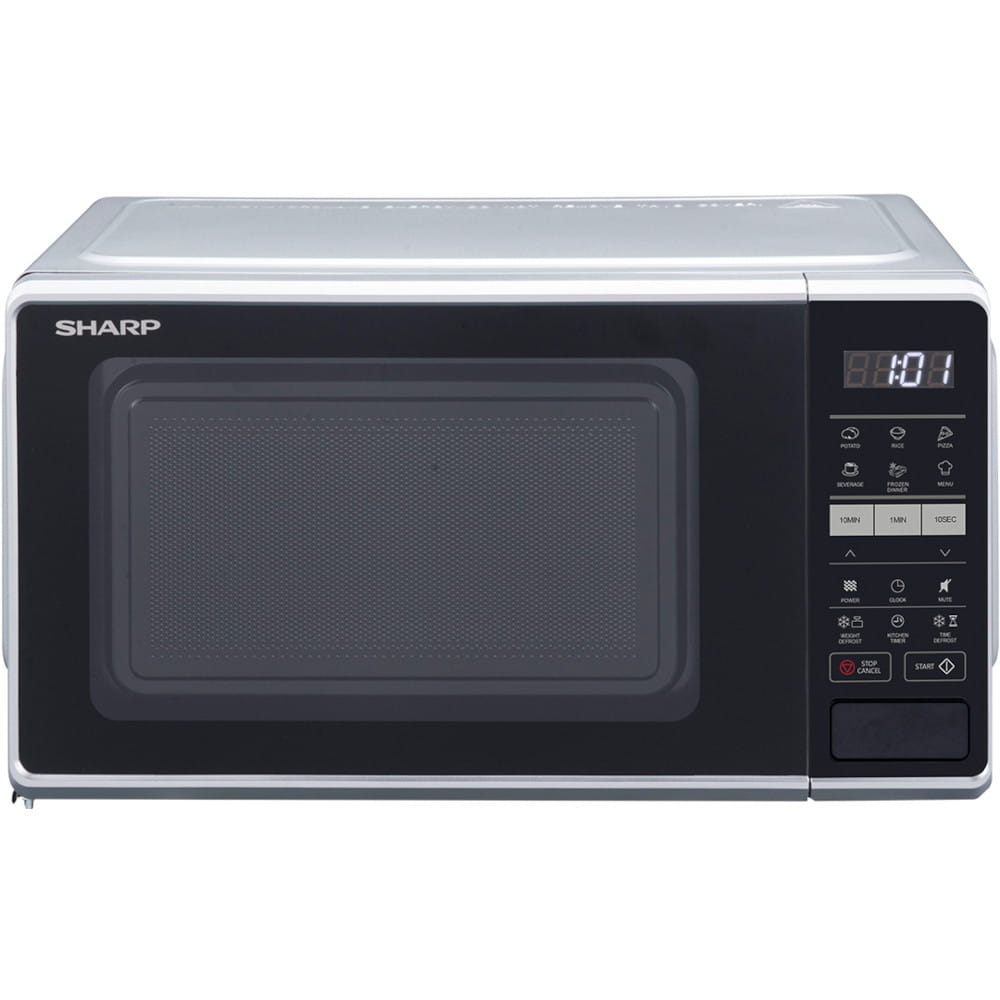 Mikrofalówka Sharp RS172TS 700W srebrna — zdjęcie 1