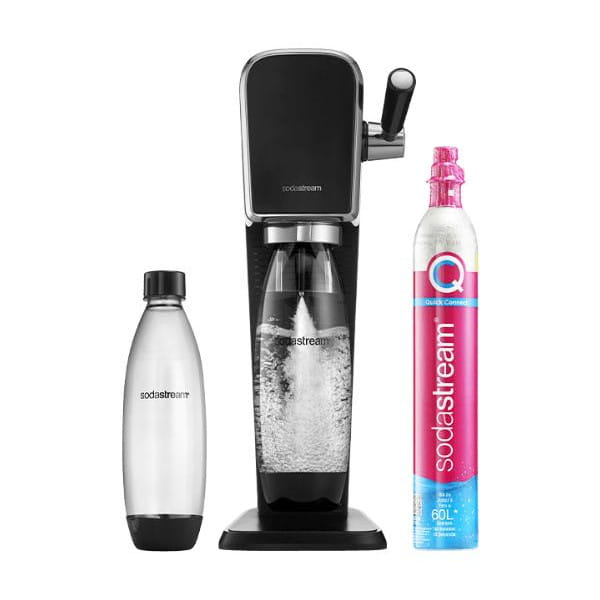 SodaStream Art czarny + Książka SodaStream "Koktajle pełne bąbelków" — zdjęcie 2