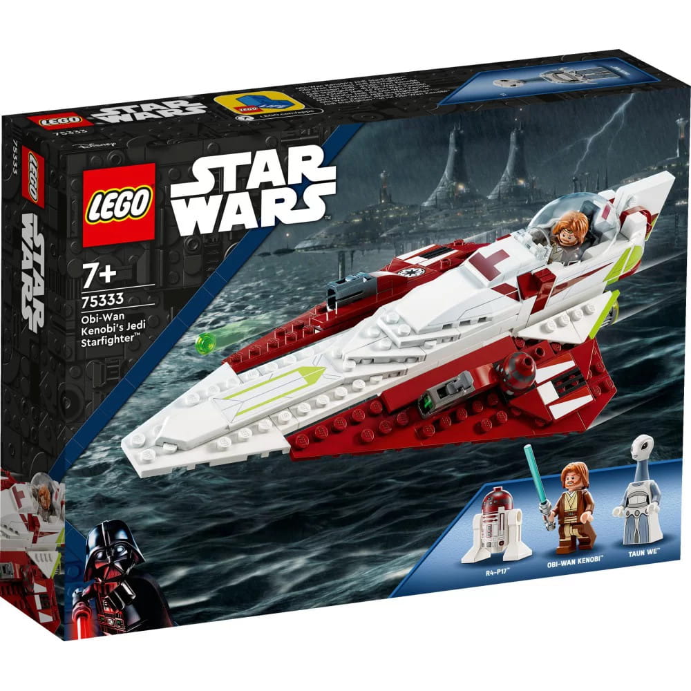 LEGO Star Wars Myśliwiec Jedi Obi-Wana Kenobiego 75333 — zdjęcie 1