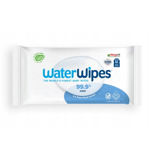 Chusteczki nawilżane dla dzieci WaterWipes BIO 12 x 60 sztuk — zdjęcie 2