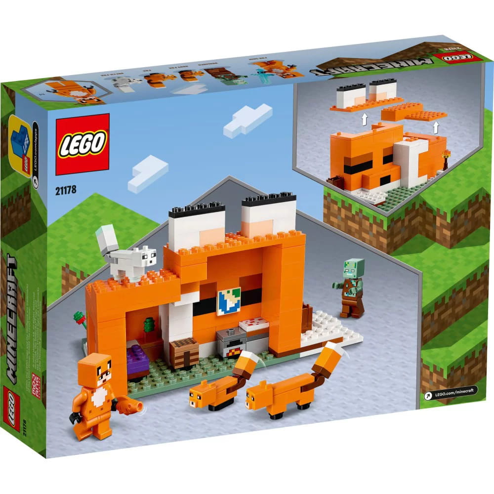 LEGO Minecraft Siedlisko lisów 21178 — zdjęcie 2