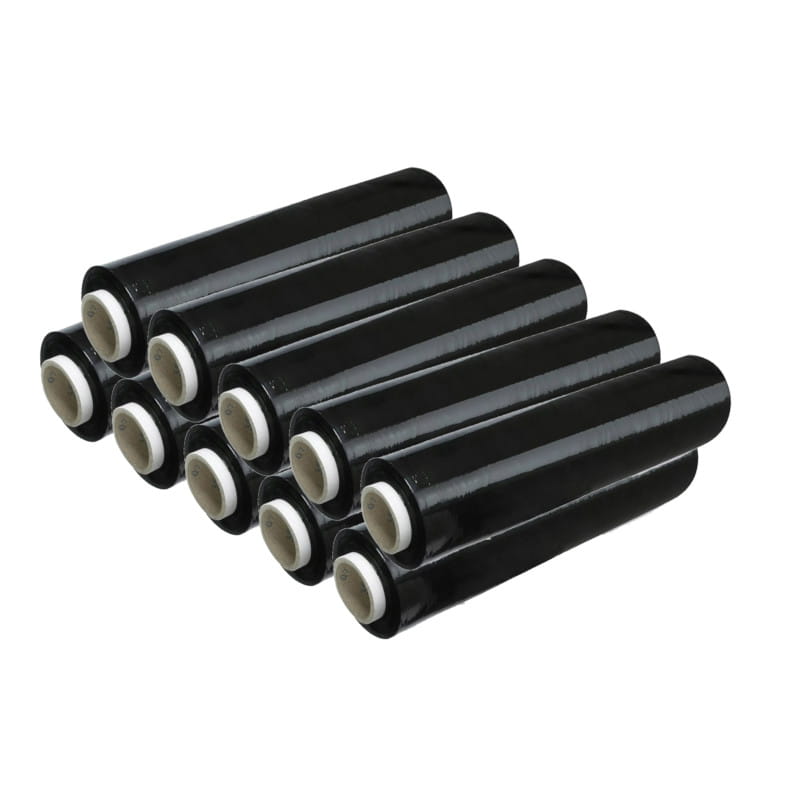 Folie stretch 3kg czarny 10 sztuk — zdjęcie 1