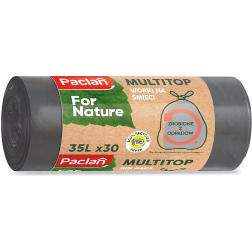 Worki na śmieci Paclan for Nature 35L 30 szt — zdjęcie 1