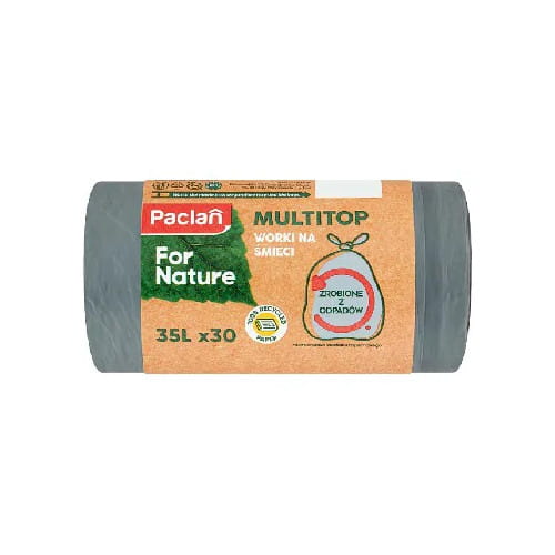 Worki na śmieci Paclan for Nature 35L 30 szt — zdjęcie 2