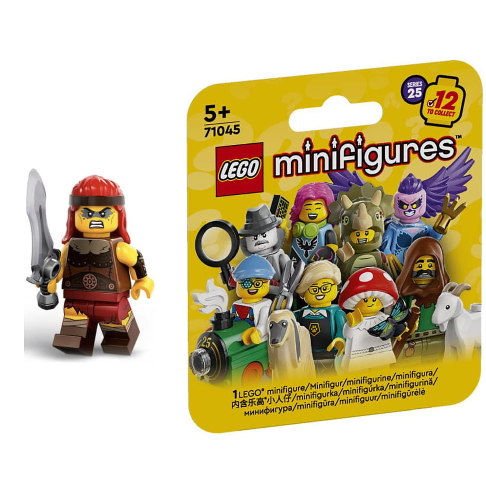 LEGO 71045 Minifigures Seria 25 Dziki barbarzyńca — zdjęcie 1
